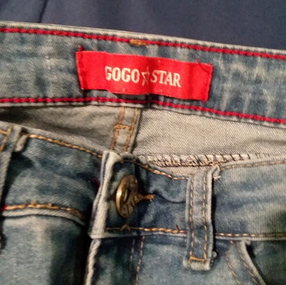 HIGH WAISTED RIPPED ANKLE-LENGTH SKINNY JEANS - Picture 4 of 5